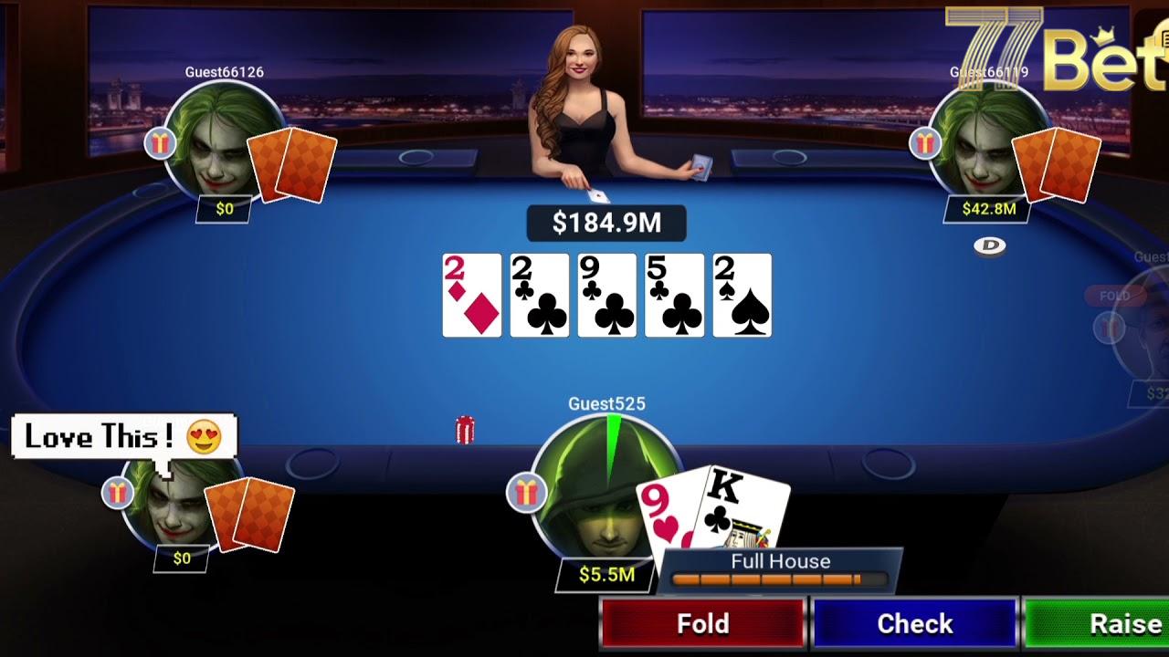Poker 77bet